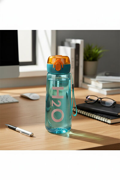 Tohana Polycarbonate Detox Flask 660 ML Turquoise Color