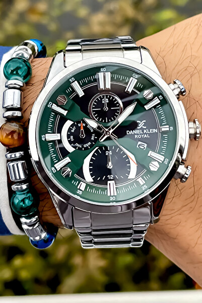 Daniel Klein All Functions Active Men's Steel Wrist Watch