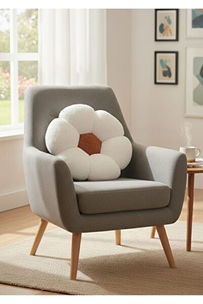 Plush Soft Декоративна подушка-подушка з маргариток, імпортна тканина