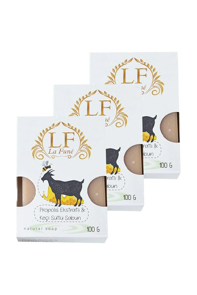 Lafune Propolis & Goat Milk Soap – Anti-Acne, Blackhead, Blemish Repairing Na...