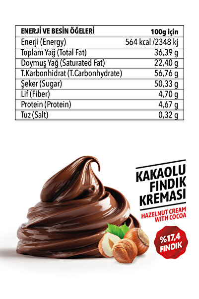 FRİGGY Kakaolu Fındık Kreması 320GR