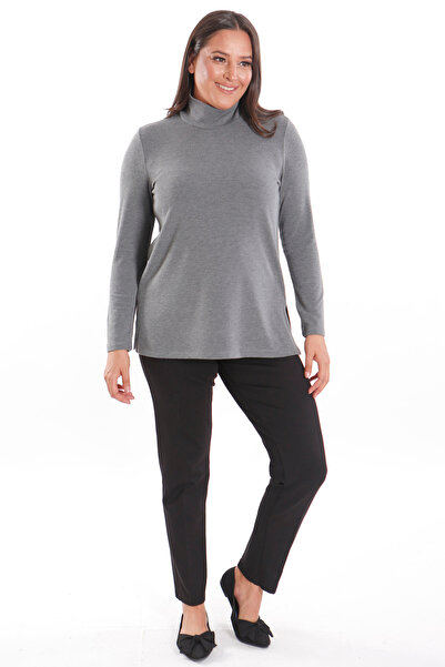 Metpoint Великий розмір Піврибальський антрацитовий трикотаж