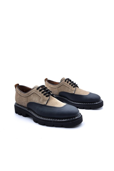 MARCOMEN Справжня замша, колір норки, спеціальний дизайн, чоловіче взуття