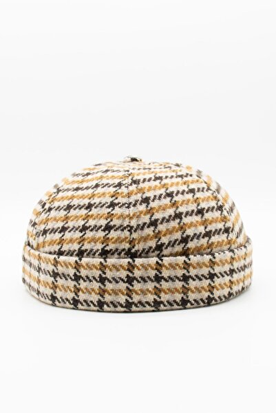 Külah Vintage κοντό καπέλο Docker - έθνικ σχέδιο