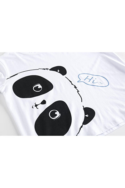 Myfav Ladies' 2-Piece Panda Print Pajama Set in Size L by