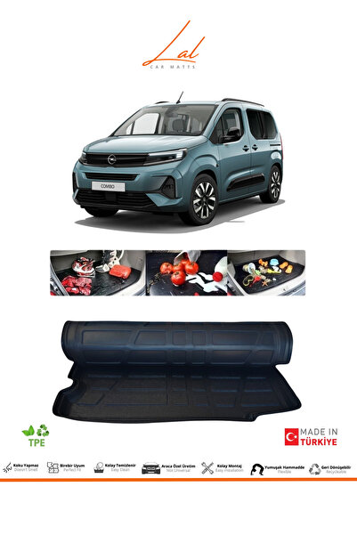 Lal Opel Combo 3D Bagaj Havuzu (2019 ve sonrası Uyumlu)