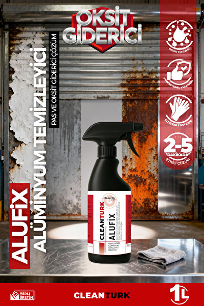 CleanTurk ALUFiX Alüminyum Temizleyici | Parlatıcı, Pas ve Oksit Giderici Yüz...