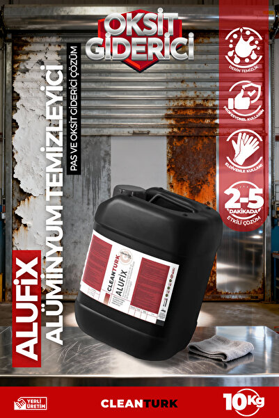 CleanTurk ALUFiX Alüminyum Temizleyici | Parlatıcı, Pas ve Oksit Giderici Yüz...