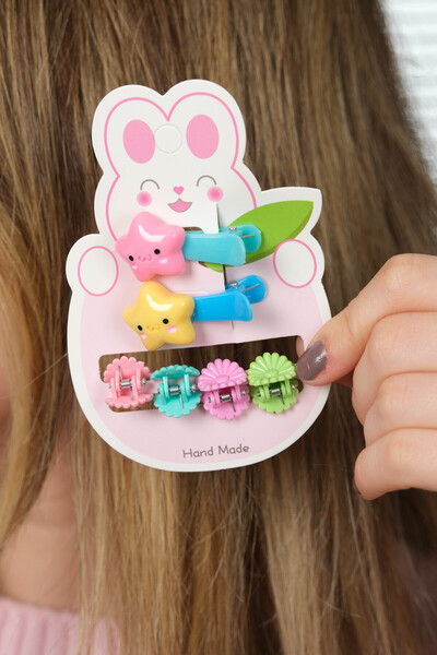 Jack Ferrero Peluş Mandal Toka Seti