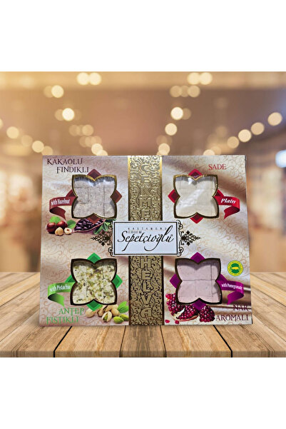 KASTAMONU ERDEM SEPETÇİOĞLU ÇEKME HELVA 4'LÜ VAKUMLU PAKET 400 GR