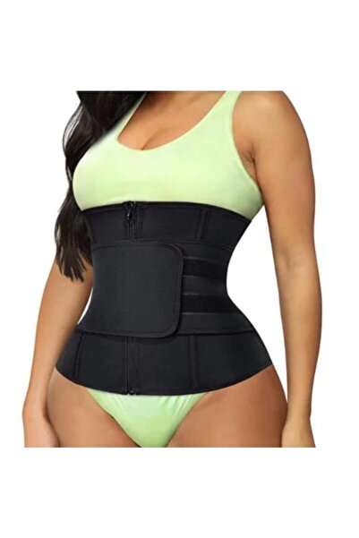 Norcia Sports Ρυθμιζόμενος θερμικός κορσές μέσης που συσφίγγει και αναδιπλώνει 2 μεγέθη για λεπτή εμφάνιση