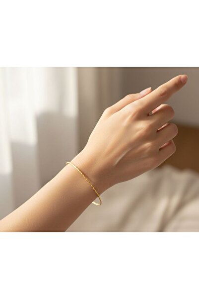 3 gr (GRAM) Sarmal Bilezik Işçiliksiz Yatırımlık 22 Ayar Altın