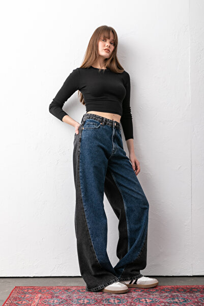 Pantastic Jeans Richone New Season New Product Double Color Loose Fit Women's Jeans