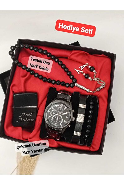 Brality Öğretmen Avukat Doktorlara Hediyelik Özel Kutusunda Kombin Erkek Saat...