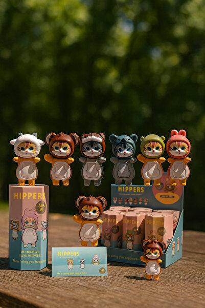 SYS PREMİUM SYS PREMIUM- Sonny Angel kedili, 1 Adet Rastgele Figür, Telefon A...