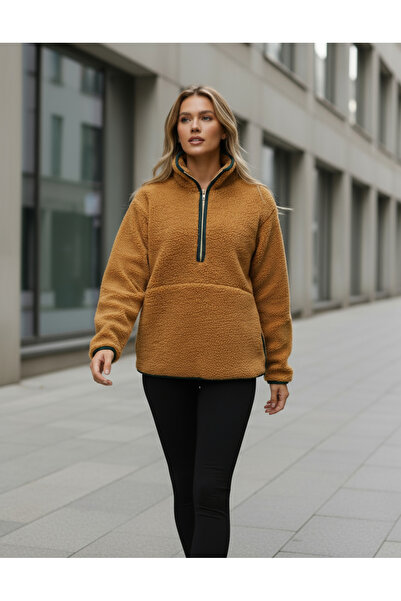 Grenj Fashion Plush Knitted Sweatshirt