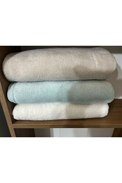 LUINN منشفة حمام بيج 100% قطن 70*140