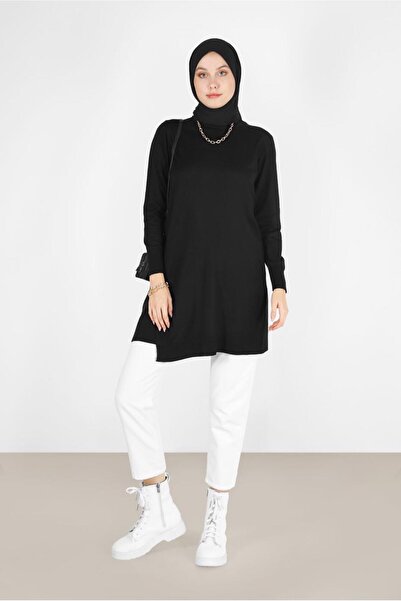 Alvina ASYMMETRIC CUT BASIC KNITWEAR TUNIC 42048