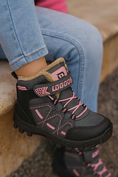 ÇTM LAGOOS LAGOOS ÇOÇUK BOTU İÇİ YÜNLÜ kaymaz taban