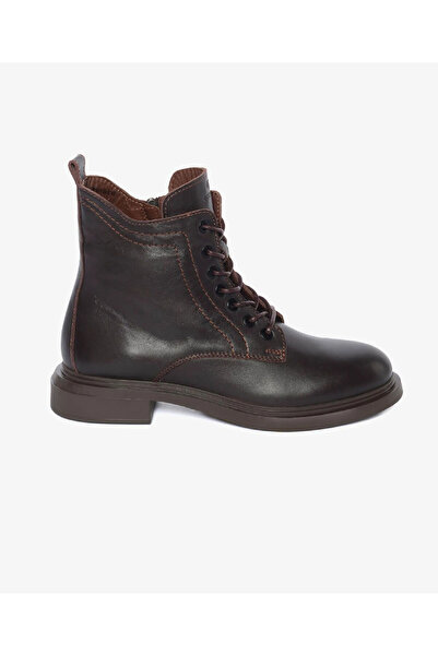 Greyder Kadın Kahverengi Hakiki Deri Topuklu Bot 4K2UB59183