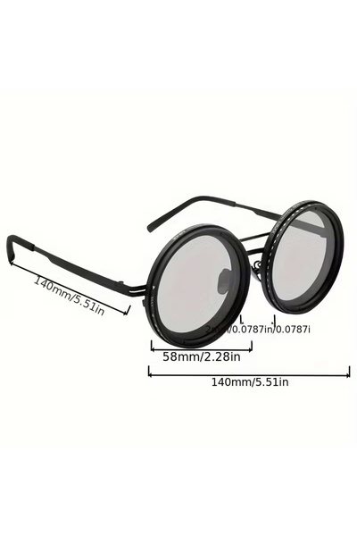Barbarosshop Sunglasses Steampunk Adjustable Vintage Pc Lens Unisex