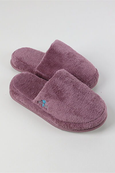 AİRYCOT Velvet Towel Non-Slip Sole Home, Slippers Hotel, Spa, Bathroom Slippers
