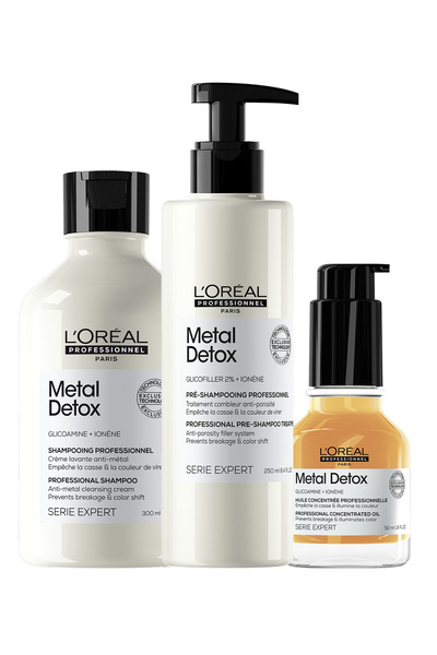 L'oreal Professionnel Yıpranmış Saçlar Için Üç Aşamalı Arındırcı Ve Koruyucu Set