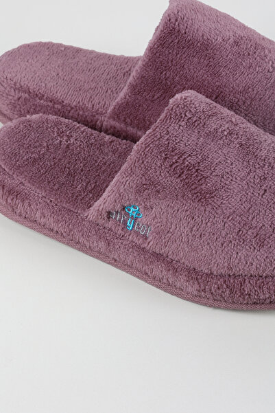 AİRYCOT Velvet Towel Non-Slip Sole Home, Slippers Hotel, Spa, Bathroom Slippers