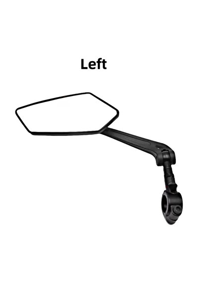 Choice مرايا مقود الدراجة اليسرى العالمية - زاوية واسعة عالية الدقة ودوران 360 درجة لرؤية لا مثيل لها - Dur