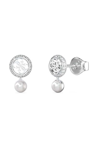Guess Jgujube05517Jwrhtu Pearl Women's Earrings