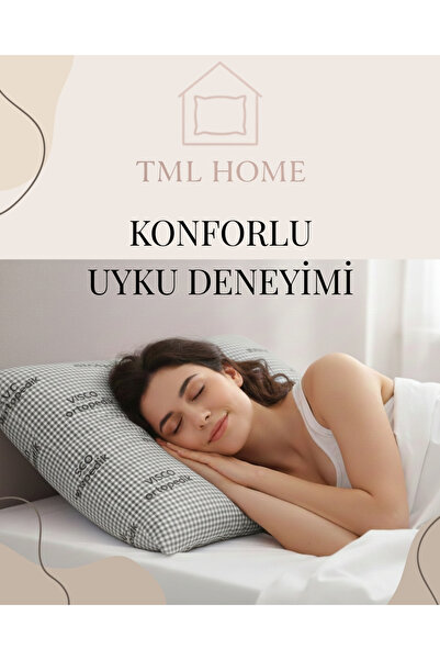 Home "GRİ" Visco Ortopedik Boyun Destekli Yastık 50x70