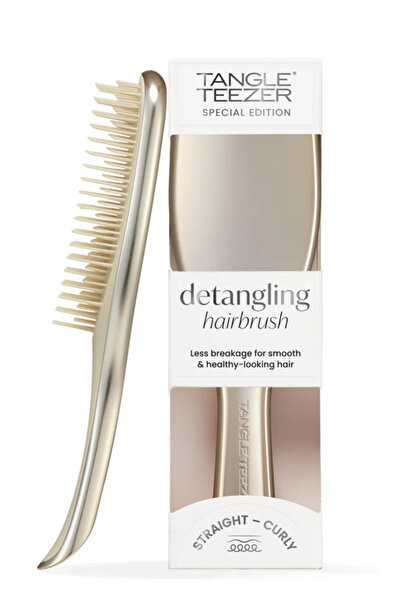 Tangle Teezer The Ultimate Detangler Chrome Champagne Gold Saç Fırçası