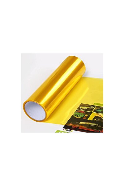 Hakel 126cm x 30cm Sarı Far Folyosu Stop Folyo Far Filmi Far Kaplama