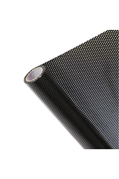 Hakel Özel Baskı Siyah Delikli Folyo 127cm x 1m Siyah Delikli Cam Filmi