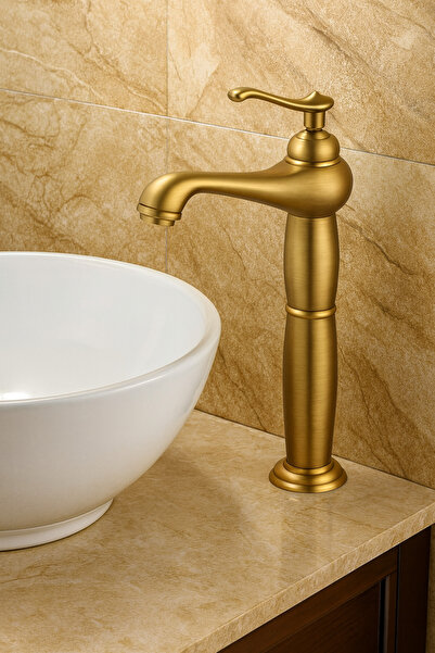 FLEKO HİSAR ANTiK TALL LAVABO BATARYASI