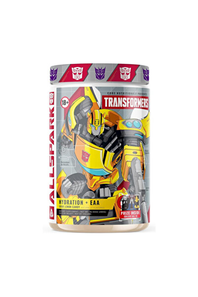 Core Nutritionals ترانسفورمرز ALLSPARK EAAs، ترطيب واستعادة، حلوى الليمون الح...