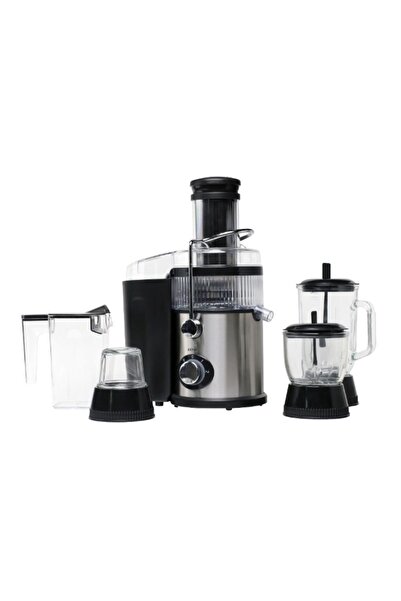 Denx DX3217 Multi-Function Juicer & Blender – 3 Glass Jars, Ice Crushing, Easy to Clean