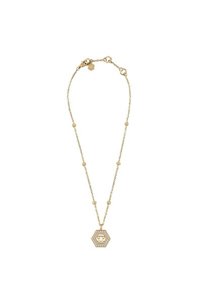 PHILIPP PLEIN PJREA11NU Women's Steel Necklace