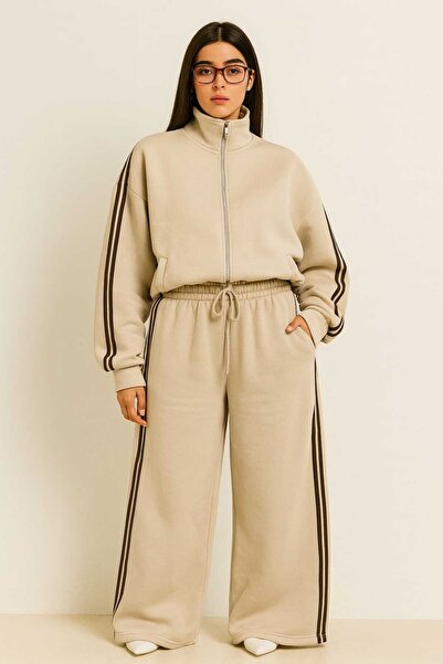 Diva Exclusive Fashion Thick padded winter tracksuit, oversized model, one size fits all
