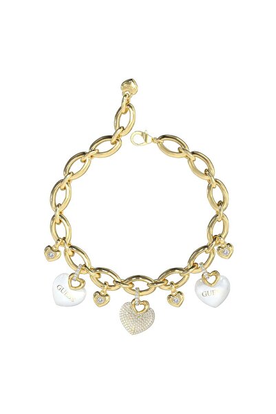 Guess Jgujubb05204Jwygwhs Women's Heart Bracelet