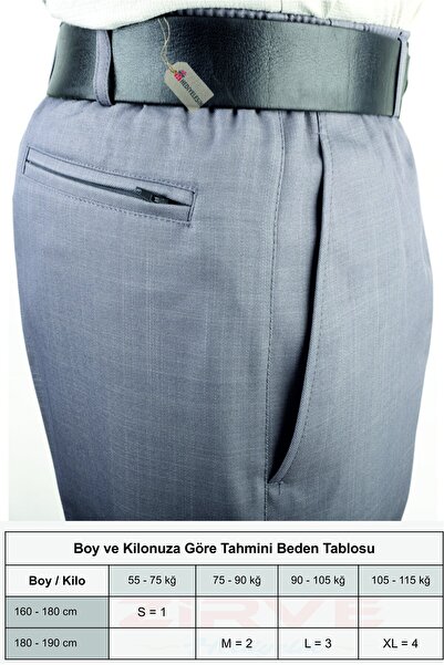 Hediyeleşin Şalvar Pantolon - Mevsimlik - Gri