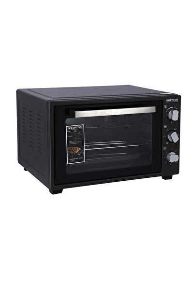 KRYPTON Electric Oven with Rotisserie, Crumb Tray, 6-in-1 Functions, Timer, Ideal for Roasting & Baking