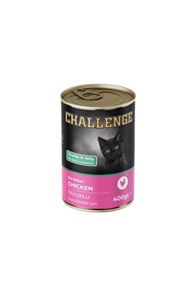 Challenge Tavuklu Yavru Konserve Kedi Maması 400 Gr