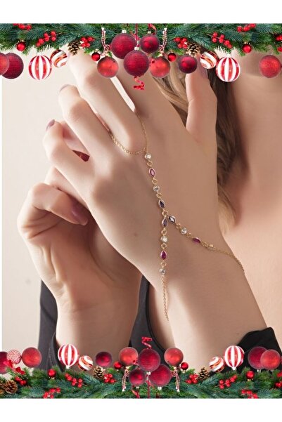 SUNSHINE 925 Ayar Gümüş, Gold Kaplamalı Renkli Mekik Taşlı Özel Tasarım Şahmeran