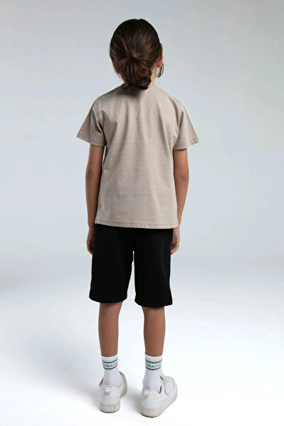 Kappa Boy's Cream Bermuda Suit