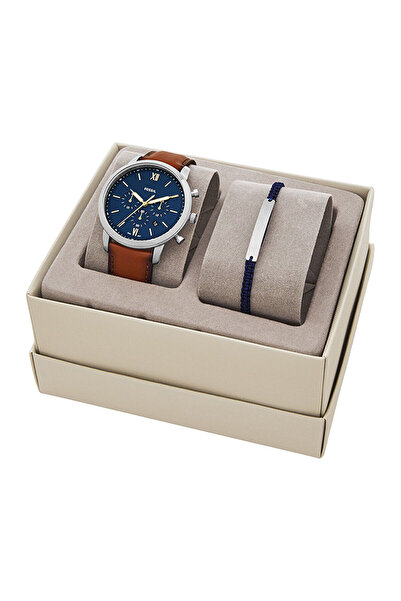 Fossil Ffs5708set men's set wristwatch and bracelet