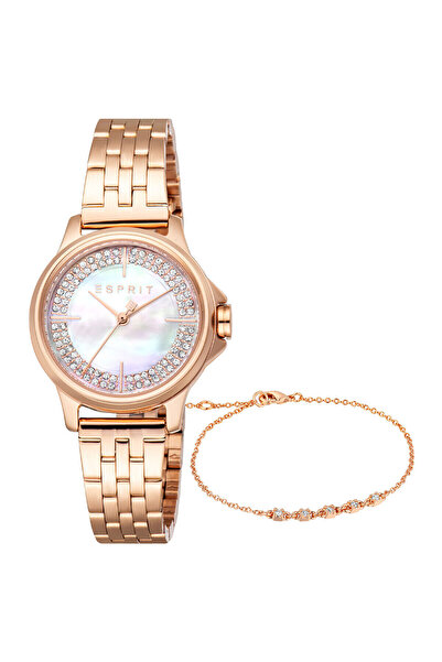 Esprit ES1L432M0065 Kadın Kol Saati ve Bileklik Seti