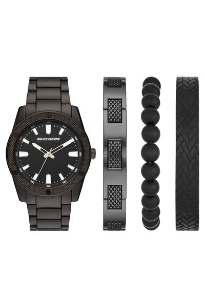 SKECHERS SR9078 Erkek Kol Saati ve Bileklik Seti