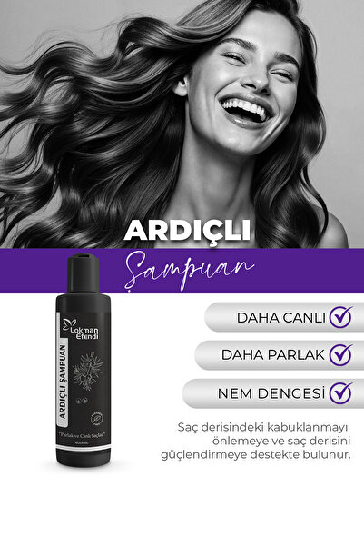 Lokman Efendi Ardıçlı Şampuan 400 ml