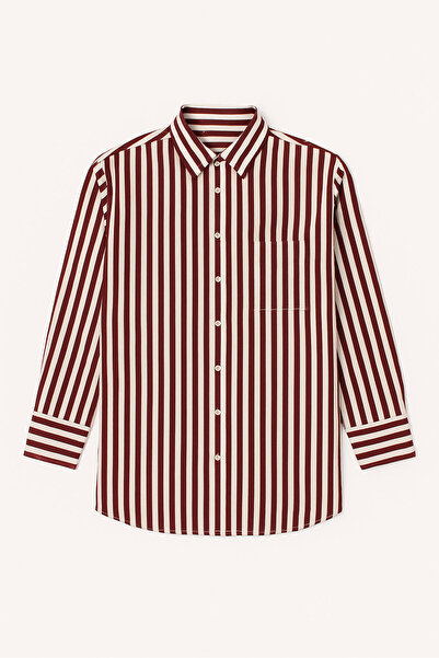 Touché Privé Ριγέ πουκάμισο τσέπης